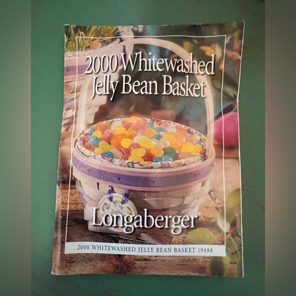 Longaberger 2000 White-Washed Small Jelly Bean Easter Super Set 🐣 - Picture 9 of 15